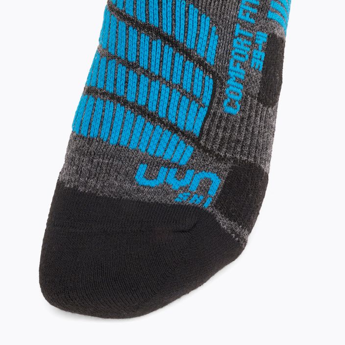 Шкарпетки лижні  чоловічі UYN Ski Comfort Fit сірі S100043 4