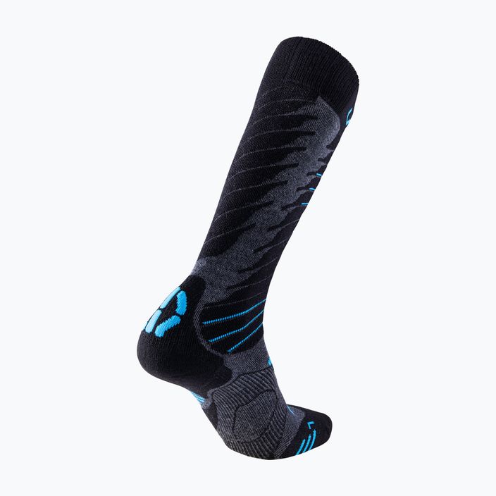 Шкарпетки лижні  чоловічі UYN Ski Comfort Fit сірі S100043 7