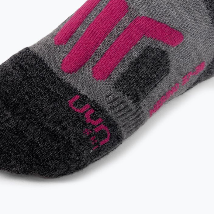 Шкарпетки лижні  жіночі  UYN Ski Merino сірі S100248 5