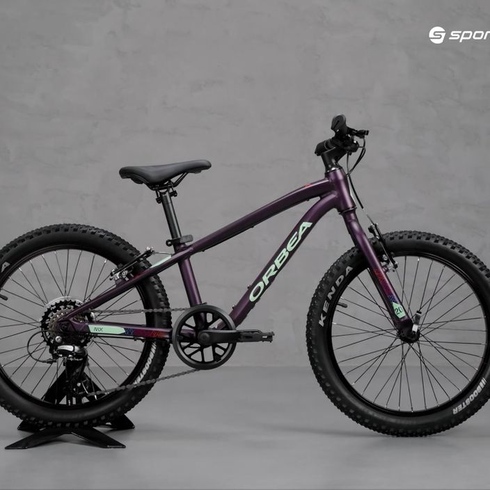 Велосипед дитячий Orbea MX 20 Dirt фіолетовий 2023 N00320I7 9
