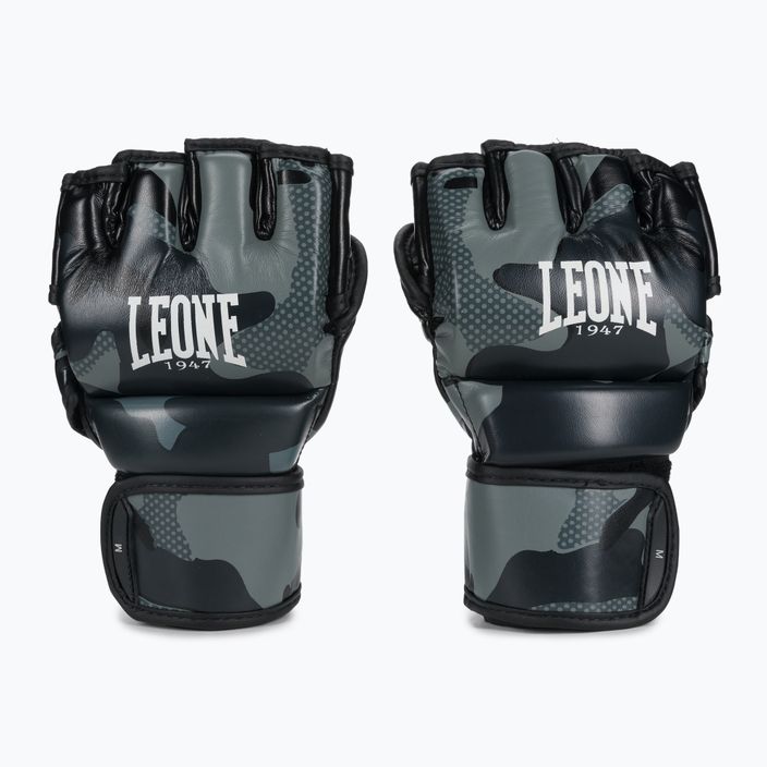 Грейплінгові рукавиці LEONE Camouflage MMA сірі GP120