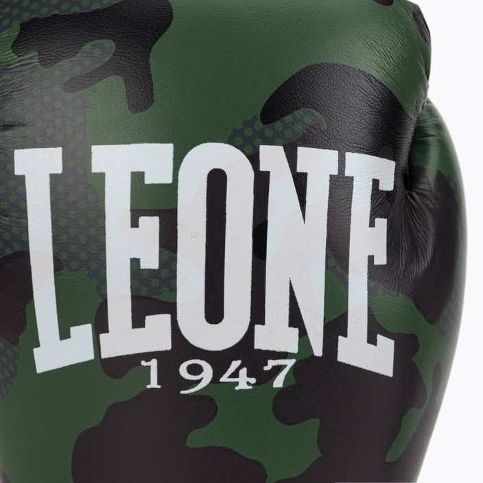 Рукавиці боксерські LEONE 1947 Camo зелені GN324 5