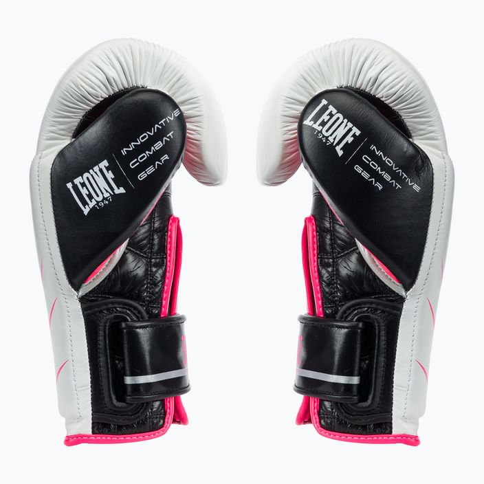 Боксерські рукавиці LEONE 1947 Revo Fluo Boxing white 4