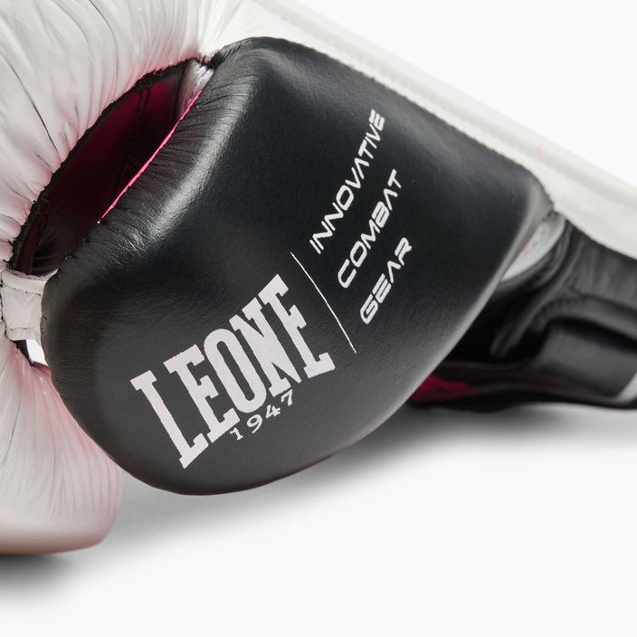 Боксерські рукавиці LEONE 1947 Revo Fluo Boxing white 8