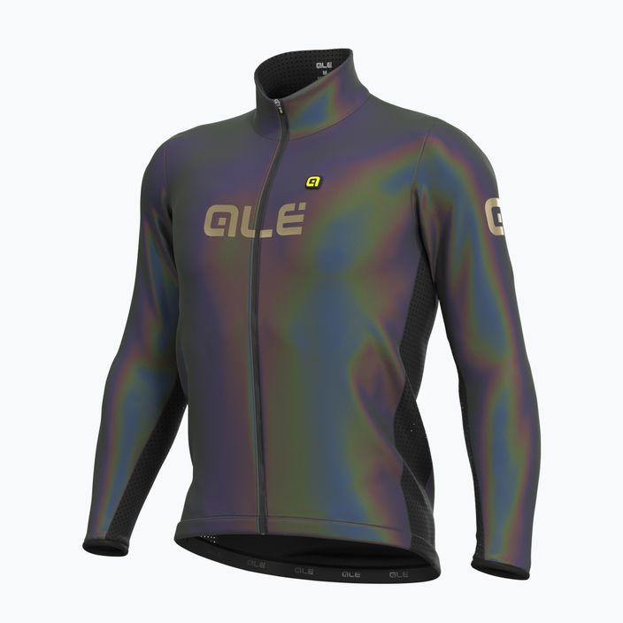 Куртка велосипедна чоловіча Alé Giubbino Iridescent Reflective iridescent