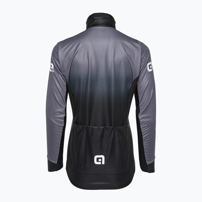Куртка велосипедна жіноча Alé Gradient grigio nero/grey black 6