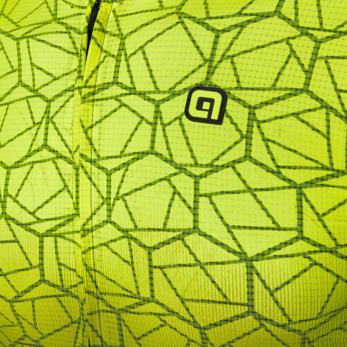 Велофутболка чоловіча Alé Maglia MC Velocity fluorescent yellow 3