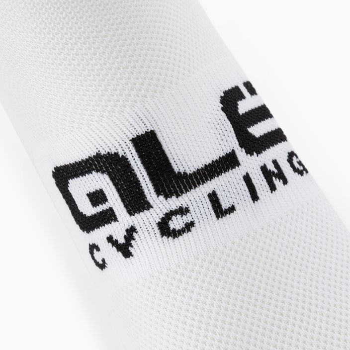 Велошкарпетки Alé Calza Q-Skin 16 cm Sprint white 4