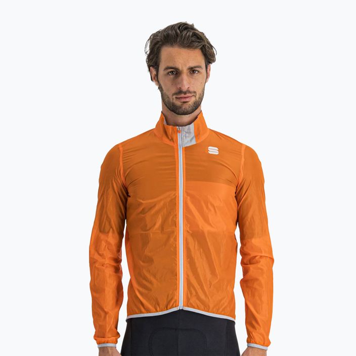 Куртка велосипедна чоловіча Sportful Hot Pack Easylight помаранчева 1102026.850 5