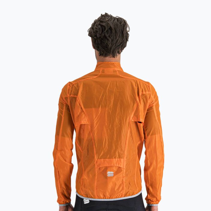 Куртка велосипедна чоловіча Sportful Hot Pack Easylight помаранчева 1102026.850 6