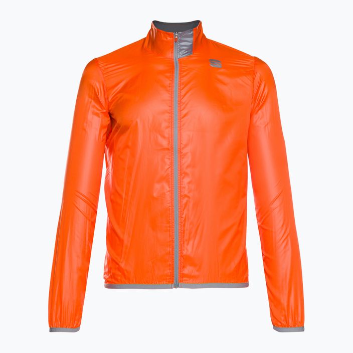 Куртка велосипедна чоловіча Sportful Hot Pack Easylight помаранчева 1102026.850