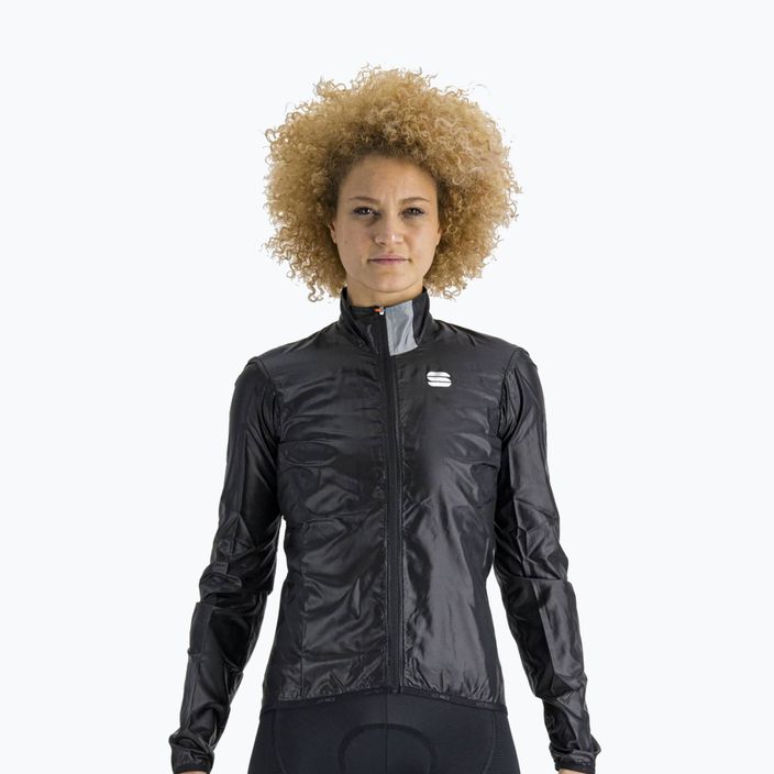 Куртка велосипедна жіноча Sportful Hot Pack Easylight чорна 1102028.002 4
