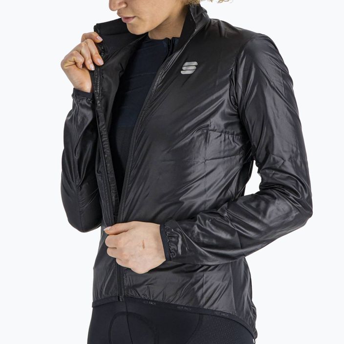 Куртка велосипедна жіноча Sportful Hot Pack Easylight чорна 1102028.002 7