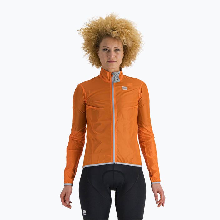 Куртка велосипедна жіноча Sportful Hot Pack Easylight помаранчева 1102028.850 5