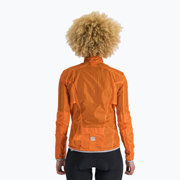 Куртка велосипедна жіноча Sportful Hot Pack Easylight помаранчева 1102028.850 6