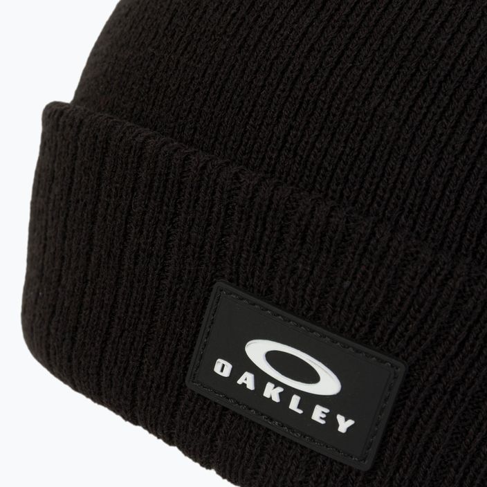 Шапка Oakley Ribbed 2.0 чорна FOS900258 3