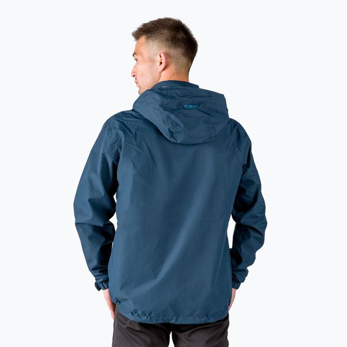 Куртка дощовик чоловіча CMP Snaps синя 39X7367/M919 3