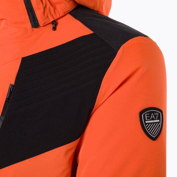 Чоловіча лижна куртка EA7 Emporio Armani Giubbotto 6RPG07 fluo orange 5