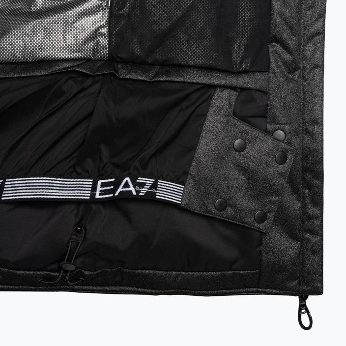 EA7 Emporio Armani жіноча лижна куртка Giubbotto 6RTG15 сірий блиск 8