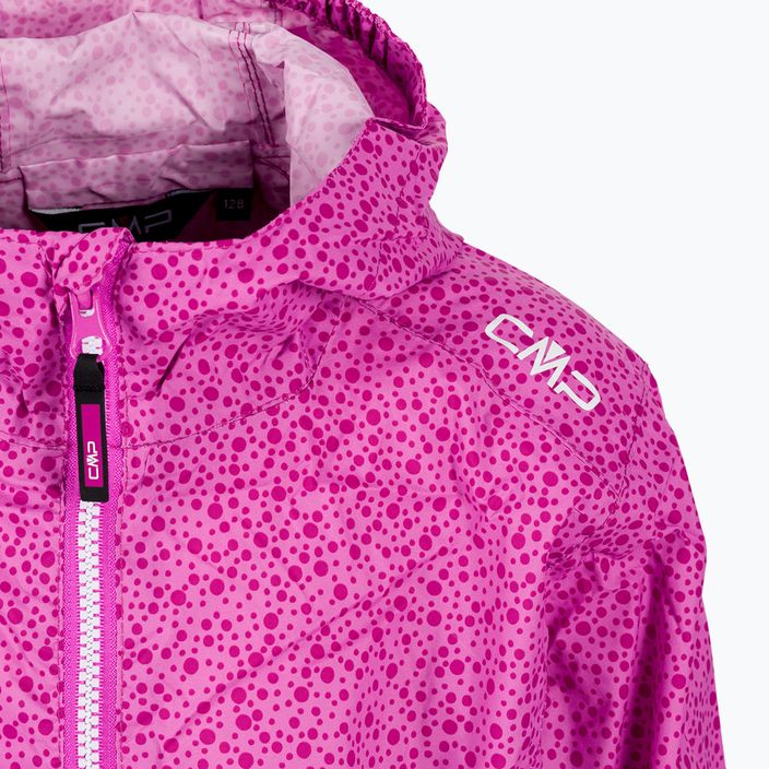 Куртка дощовик дитяча CMP Rain Fix темно-рожева 31X7295/H786 4