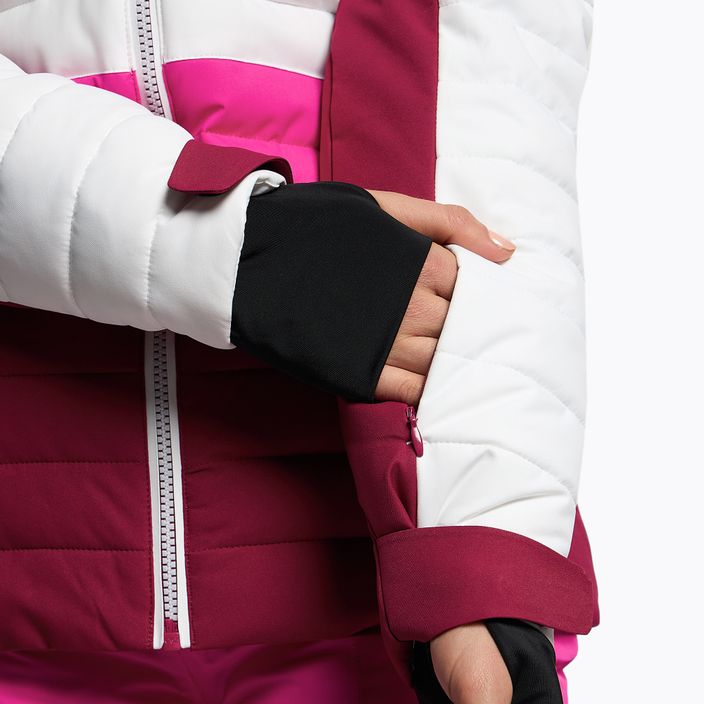 Куртка лижна жіноча CMP рожево-біла 31W0226/A001 6