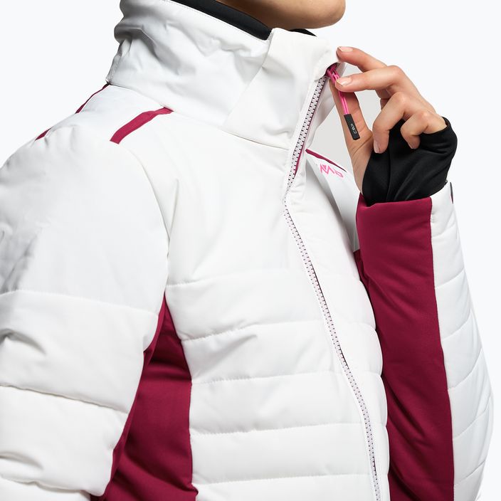 Куртка лижна жіноча CMP рожево-біла 31W0226/A001 9