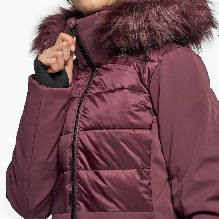 Куртка лижна жіноча CMP бордова 31W0066F/H910 6