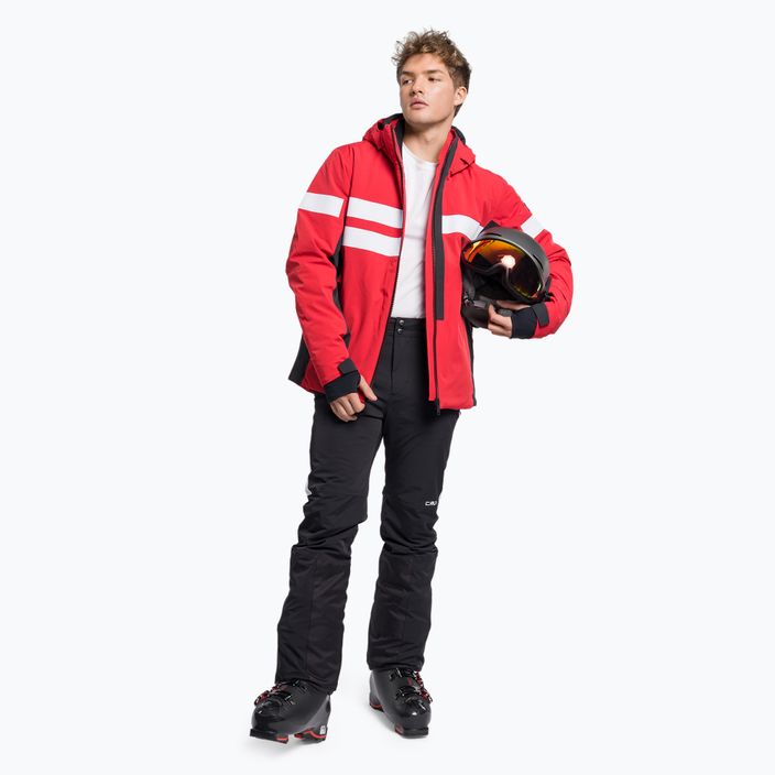 Куртка лижна чоловіча CMP червона 31W0107/C580 2
