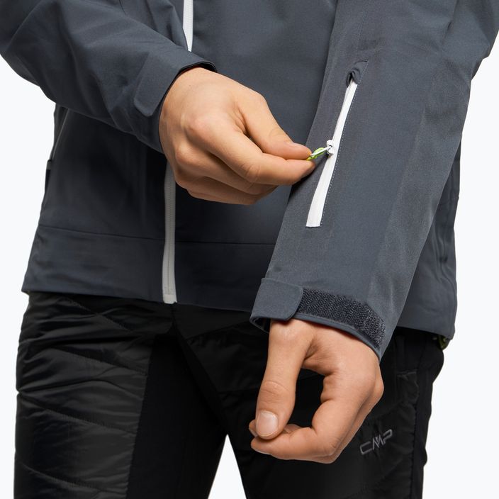 Куртка лижна чоловіча CMP сіра 31Z2187/U911 7