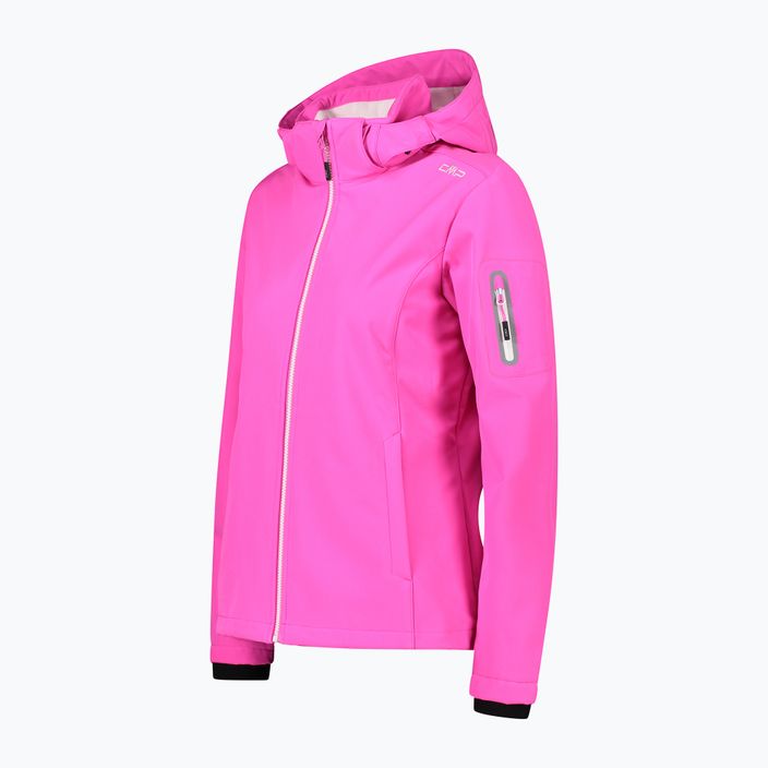 Куртка софтшел жіноча   CMP рожева 39A5006/H924 2