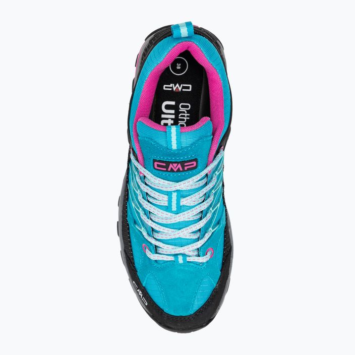 Жіночі трекінгові черевики CMP Rigel Low світло-блакитні 6