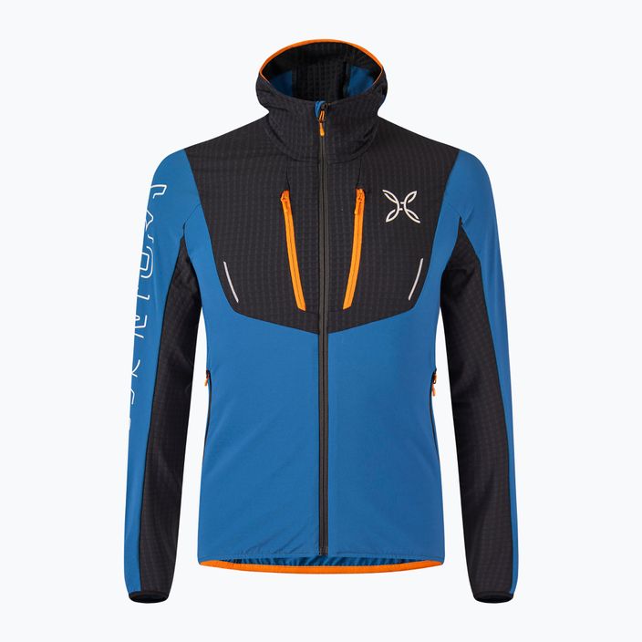 Куртка чоловіча Montura Ski Style Hoody deep blue/mandarino