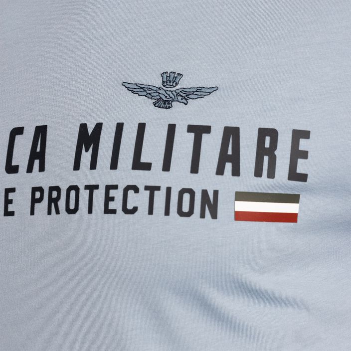 Чоловіча футболка Aeronautica Militare Heritage світло-блакитного кольору 3