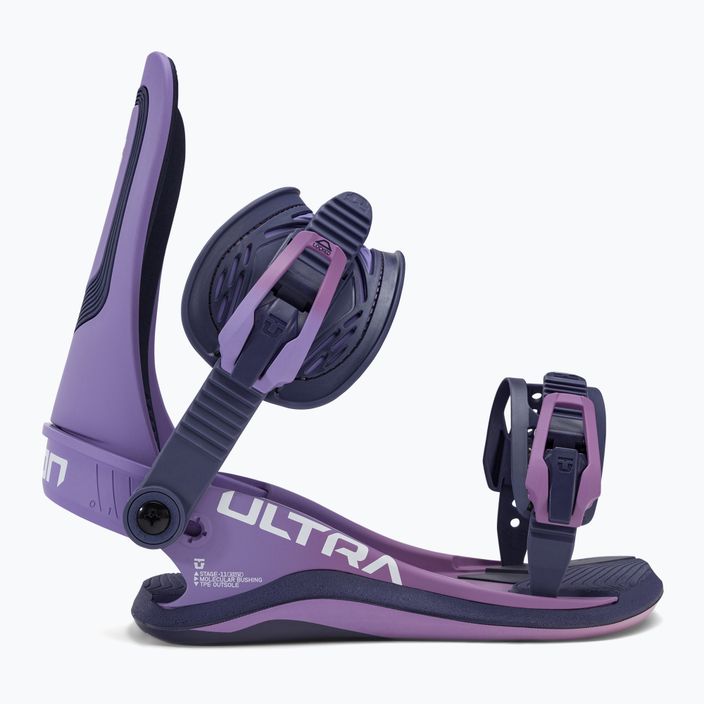 Кріплення сноубордичні жіночі Union Ultra фіолетові 2220331 2
