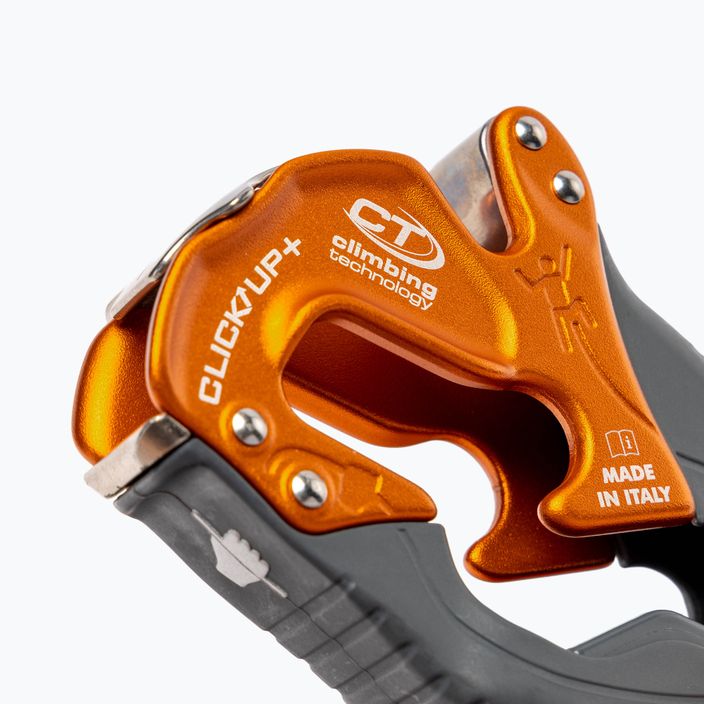 Страхувальний пристрій Climbing Technology Click Up+ помаранчевий 2K670BWBSYB 4