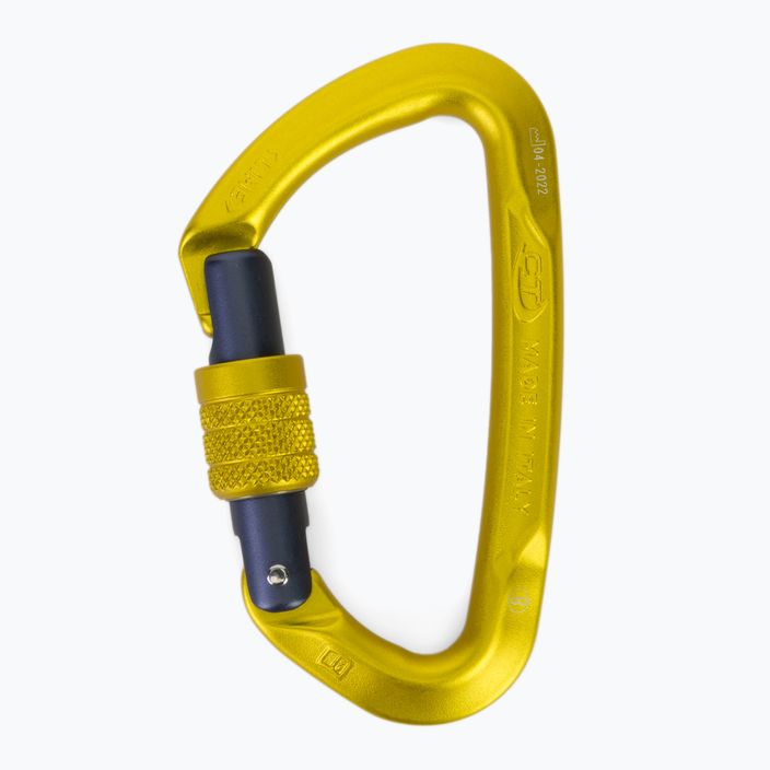 Карабін Climbing Technology Lime SG mustard/anthracite 2