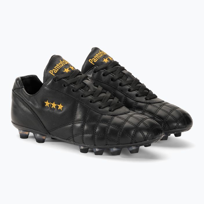 Кросівки футбольні чоловічі Pantofola d'Oro Del Duca nero 4