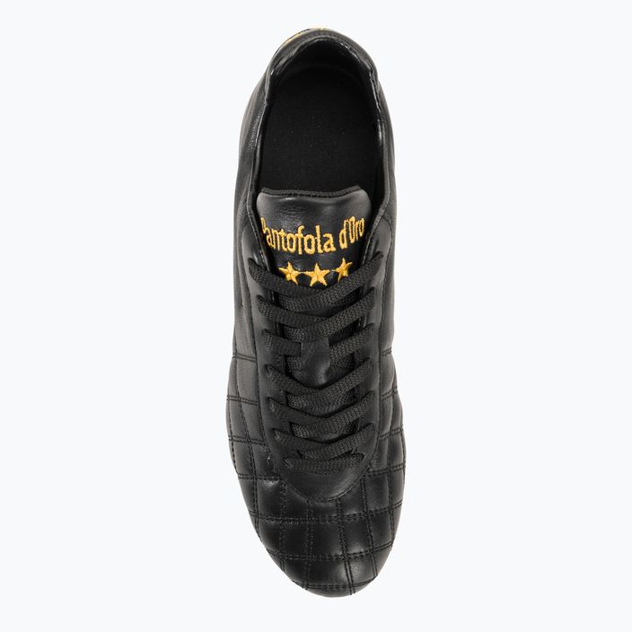 Кросівки футбольні чоловічі Pantofola d'Oro Del Duca nero 6