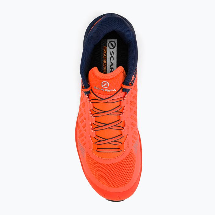 Кросівки для бігу чоловічі SCARPA Spin Ultra помаранчеві 33072-350/5 6