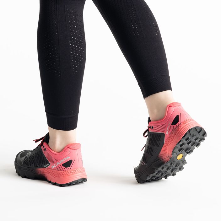 Кросівки для бігу жіночі SCARPA Spin Ultra чорно-рожеві GTX 33072-202/1 3