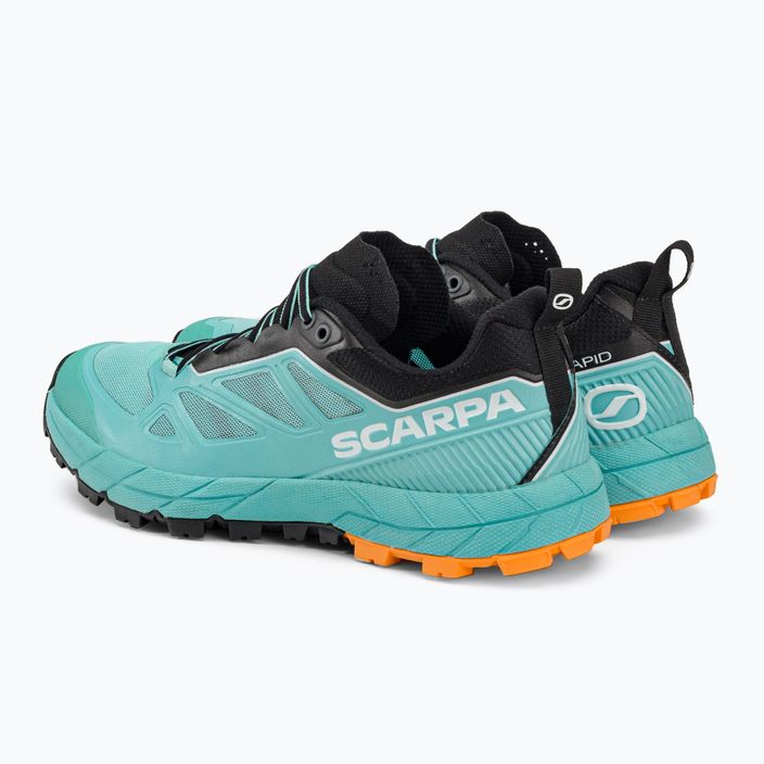 Взуття трекінгове жіноче SCARPA Rapid блакитно-чорне 72701 3