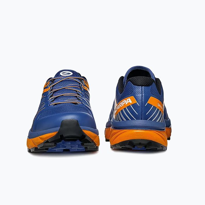 Кросівки для бігу чоловічі SCARPA Spin Infinity GTX синьо-помаранчеві 33075-201/2 14