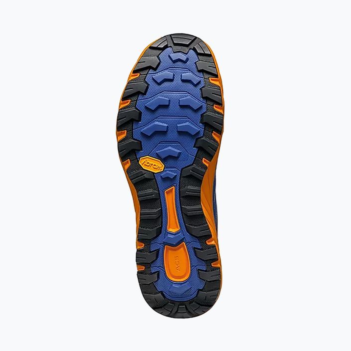 Кросівки для бігу чоловічі SCARPA Spin Infinity GTX синьо-помаранчеві 33075-201/2 15