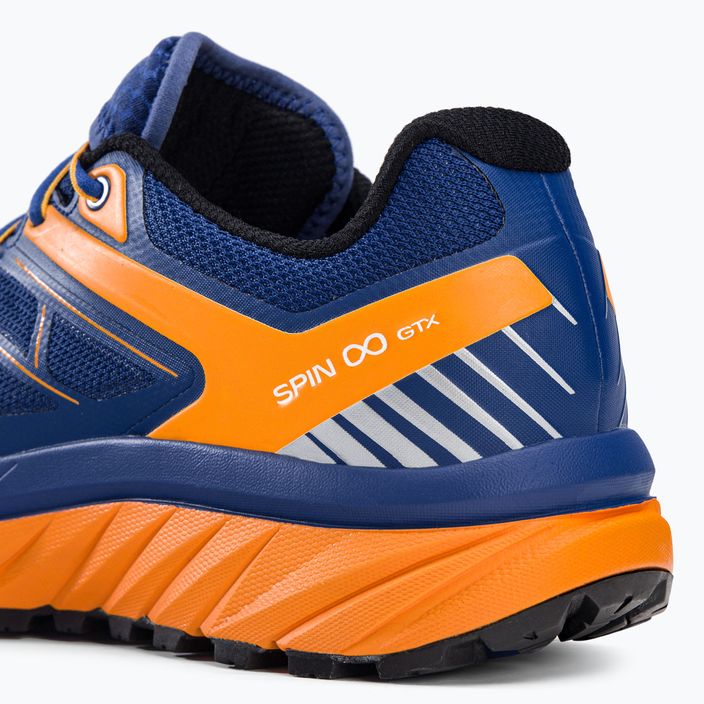 Кросівки для бігу чоловічі SCARPA Spin Infinity GTX синьо-помаранчеві 33075-201/2 10
