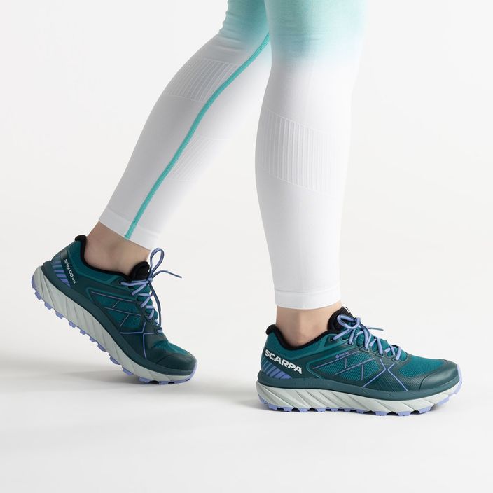Кросівки для бігу жіночі SCARPA Spin Infinity GTX блакитні 33075-202/4 2