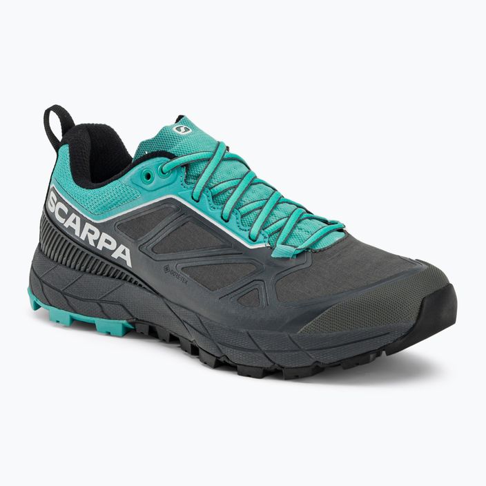 Взуття трекінгове жіноче SCARPA Rapid GTX сіро-блакитне 72701