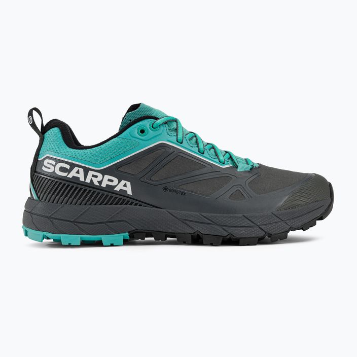 Взуття трекінгове жіноче SCARPA Rapid GTX сіро-блакитне 72701 2