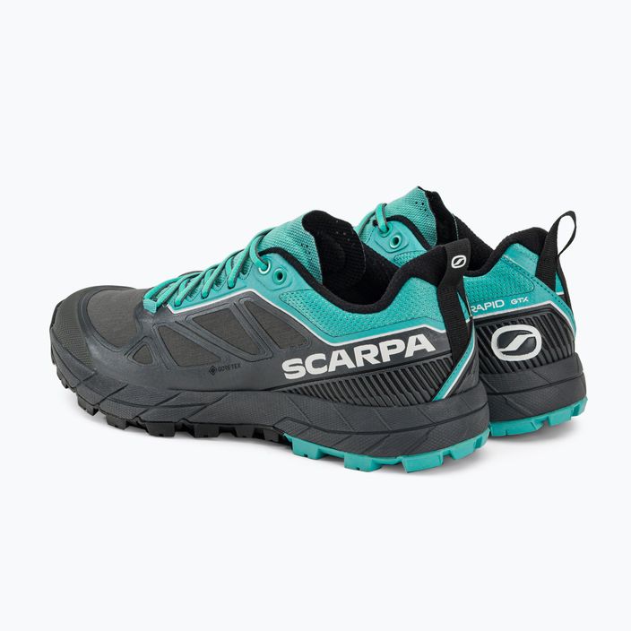 Взуття трекінгове жіноче SCARPA Rapid GTX сіро-блакитне 72701 3