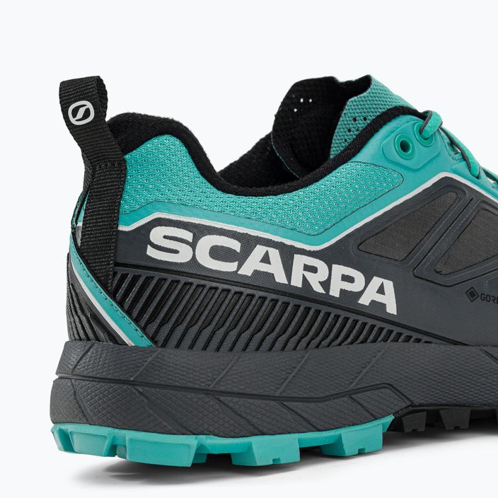 Взуття трекінгове жіноче SCARPA Rapid GTX сіро-блакитне 72701 9