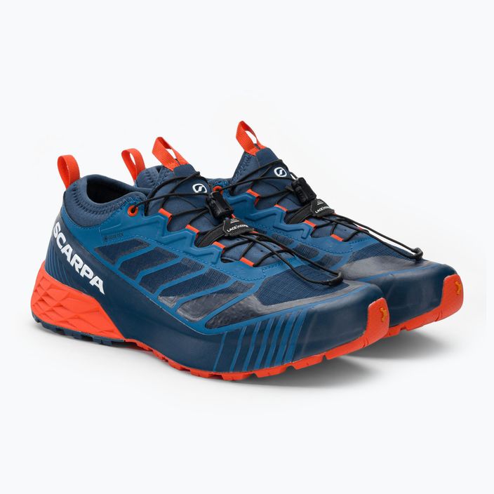 Кросівки для бігу чоловічі SCARPA Run GTX блакитні 33078-201/3 4